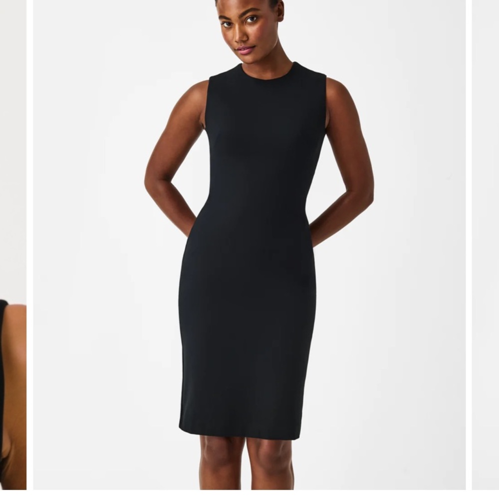 ❄️ SPANX 20380 The perfect Ponte Sheath Dress classic black